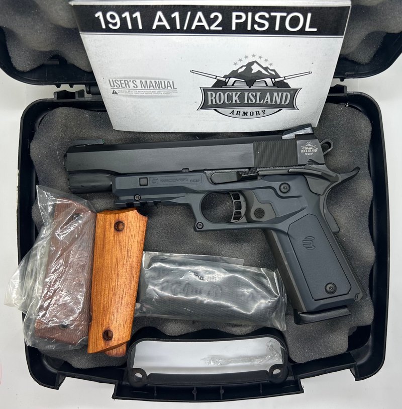 Rock Island Armory M1911 A1-FS Pistol .45 ACP 5 Inch Barrel Full Size
