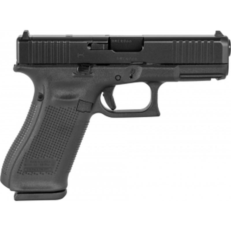 Glock PA455S201MOS G45 MOS 9mm pistol fixed sights front serrations