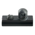 Harris Bipods HRR-6A American Rail Adapter Stud, Black Metal