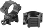 Riton Optics 30mm Riflescope Rings 14mm set of 2 Black Med