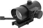 NCStar DLB140R Red Dot with Laser 1x 40mm Obj Unlimited Eye Relief 3 MOA Black
