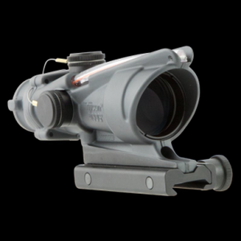 Trijicon ACOG 100308 4x 32mm Illuminated Red Chevron BDC Rifle Scope w/ 1 in Mount