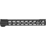 TacFire A.C.E. High Profile M-Lok Handguard 15" Black Hardcoat Anodized Aluminum for 308 Win AR-10