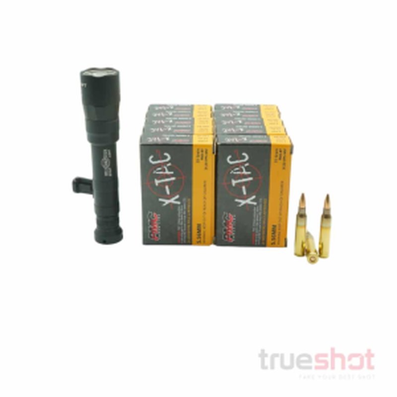 Surefire M640DFT-PRO Turbo Rifle Light Bundle with 200 Rounds Ammo