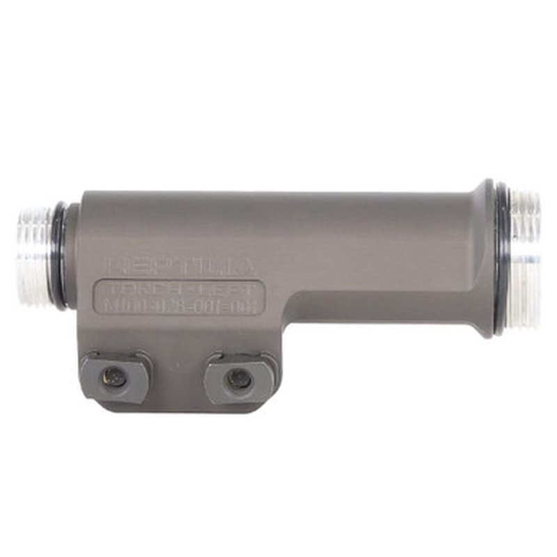 Reptilia TORCH 18650 Light Body M-LOK Left Side Clear Anodized
