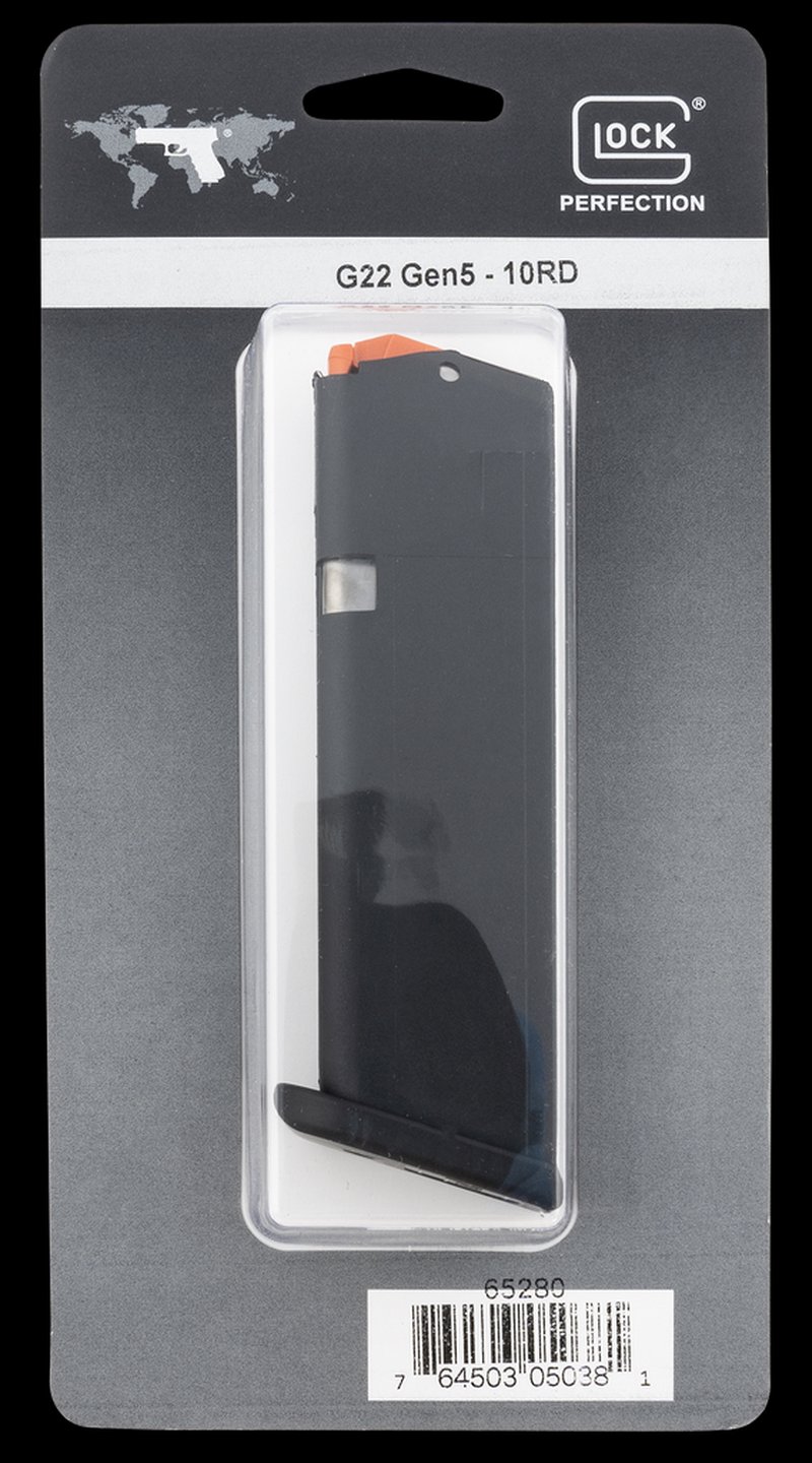 Glock 65280 Gen 5 G22/G35 .40 S&W 10-Round OEM Magazine Black Polymer