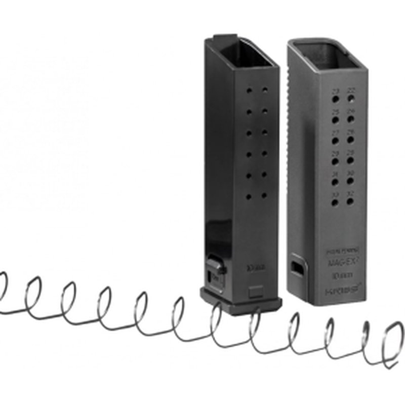 KRISS Mag-Ex Kit 2 KVAMX2K10BL00 Extended Base Plate for Glock 20 10mm 33rd