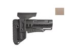 DLG Tactical TBS Tactical Buttstock w/ CCP 56/50 Commercial Spec, Tan
