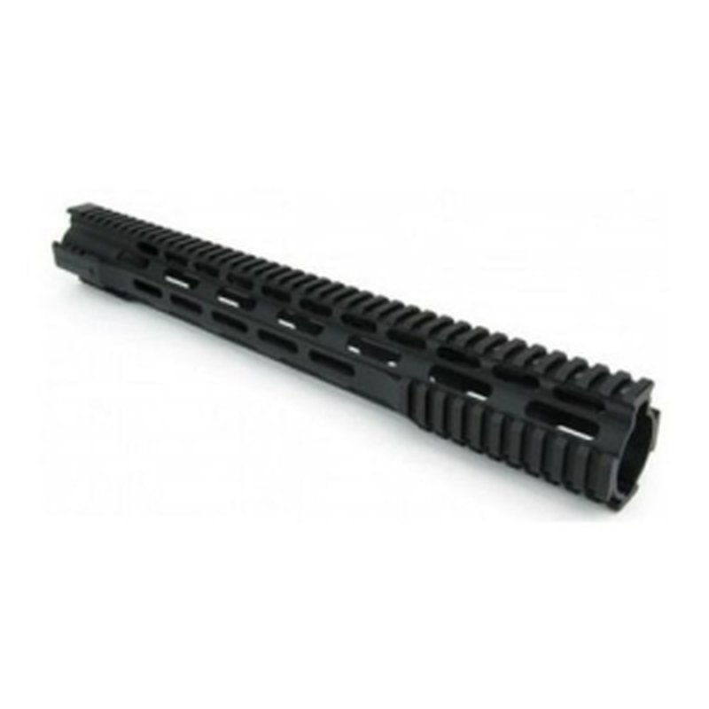 MISSION FIRST TACTICAL Tekko Mtl AR15 Carb 10" FreeFloat 2pc Int Rail Blk