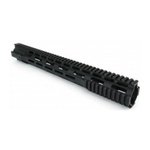 MISSION FIRST TACTICAL Tekko Mtl AR15 Carb 10" FreeFloat 2pc Int Rail Blk