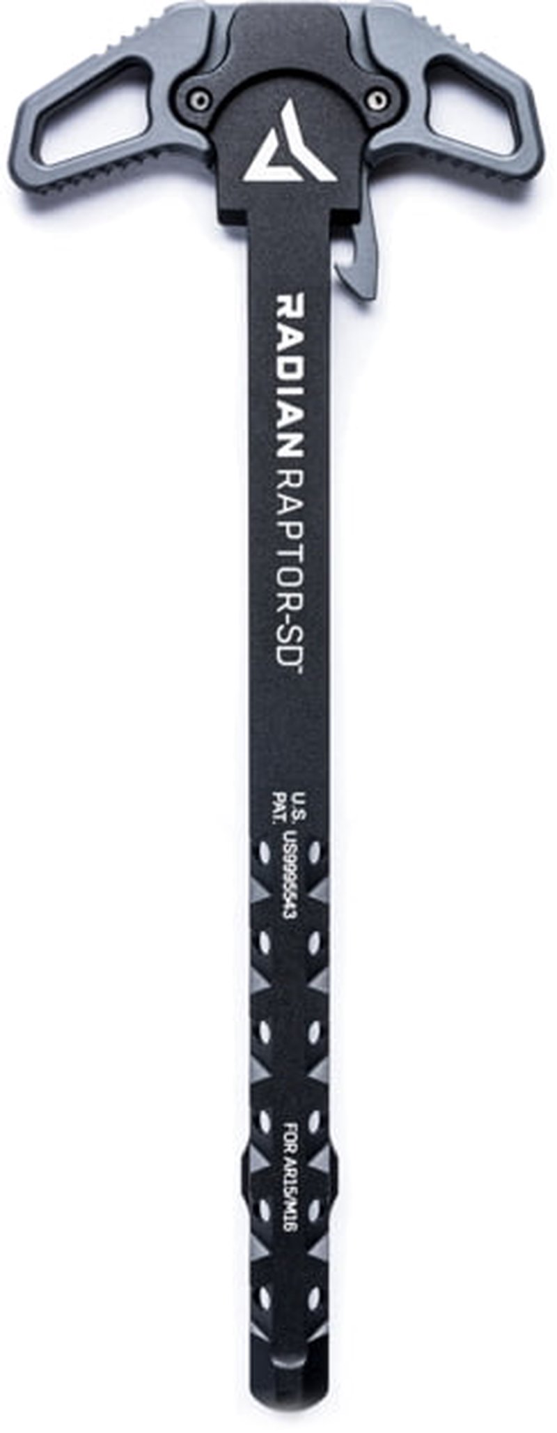 Radian RAPTOR-SD AR-15 Ambidextrous Charging Handle Gray