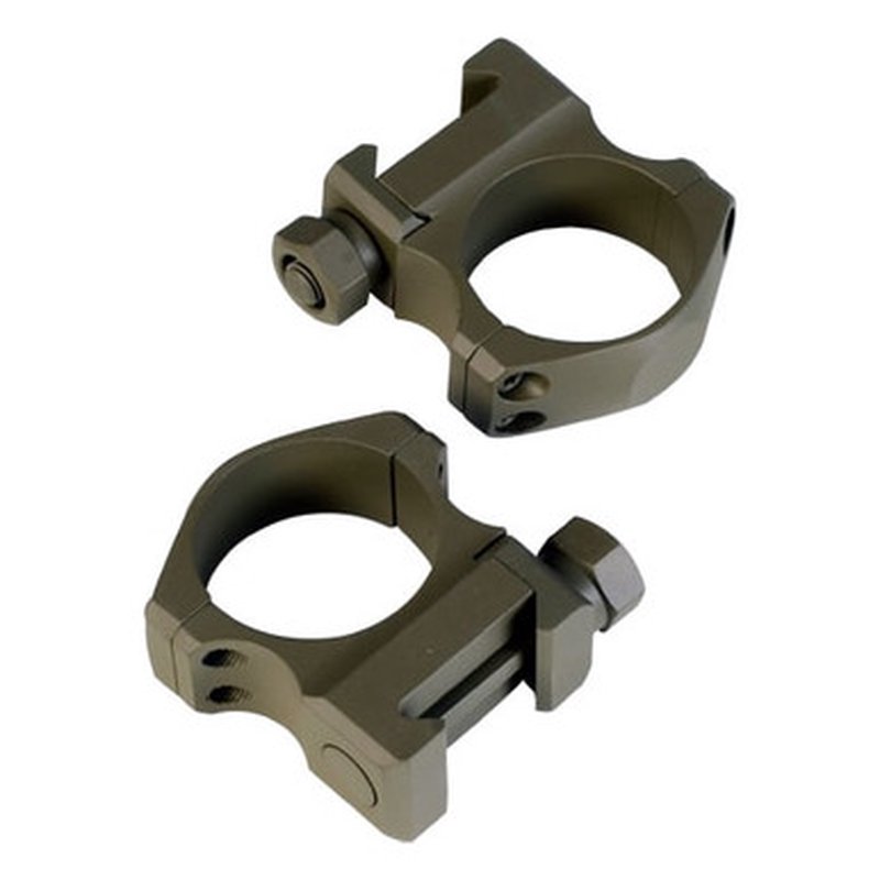 EuroOptic UltraLite 1.00 30mm Medium Ring Set Flat Dark Earth