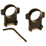 Burris High Zee Rings 1 Inch Black Scope Ring Mounts