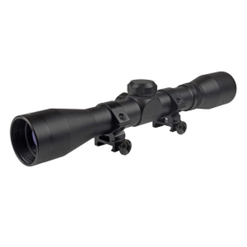 Truglo Buckline Rifle Scope 4x32mm Duplex Reticle Black