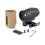 Meprolight MEPRO MMX4 4x Micro Magnifier with Integrated Side Flip Adaptor - 8016000200