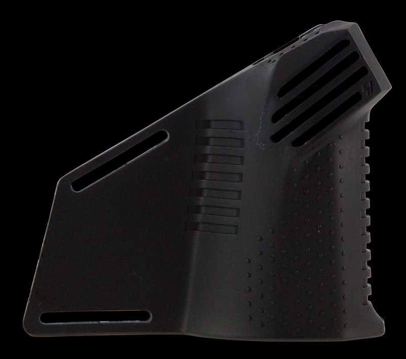 Strike Megafin Featureless AR Grip Textured Black Polymer