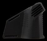 Strike Megafin Featureless AR Grip Textured Black Polymer