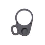 GG&G Fixed Stock AR-15, LR-308 End Plate with RH Sling Loop Aluminum Matte
