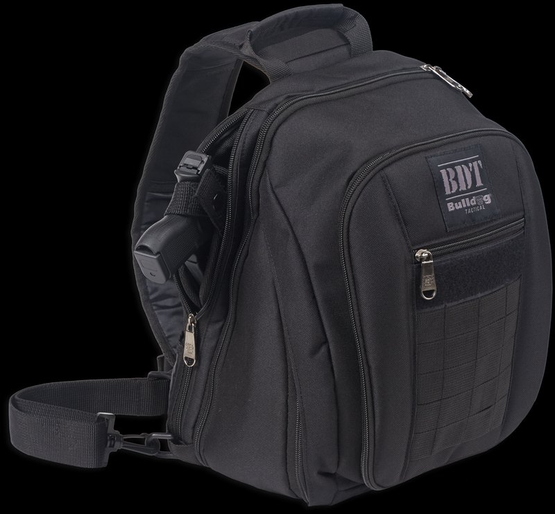 Bulldog BDT Tactical Concealed Carry Sling Pack Small Black Nylon BDT408B