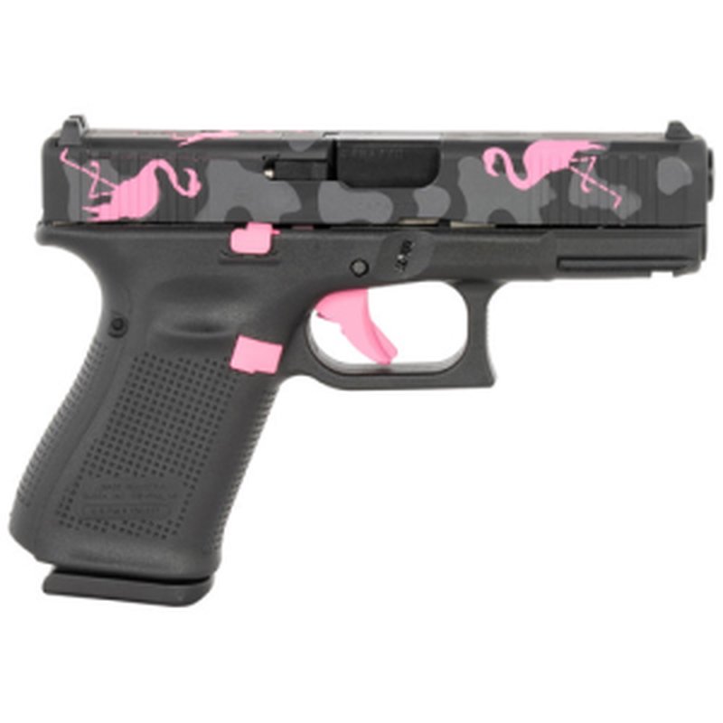 Glock G19 Gen5 MOS 9mm 4in 15rd Pink/Black