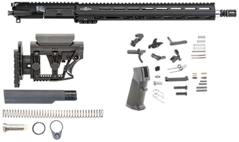 Luth-AR 16 in Bull Rifle Kit Minus Lower Receiver w/Fixed Stock, Carbine
