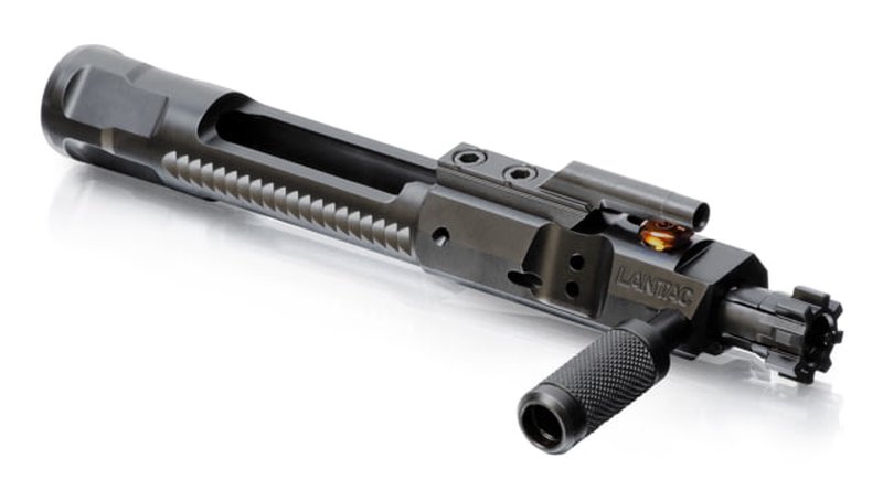LANTAC E-BCG Gen2 DI Side Charging Enhanced Bolt Carrier Group AR-15 .223/5.56 Nitride Black