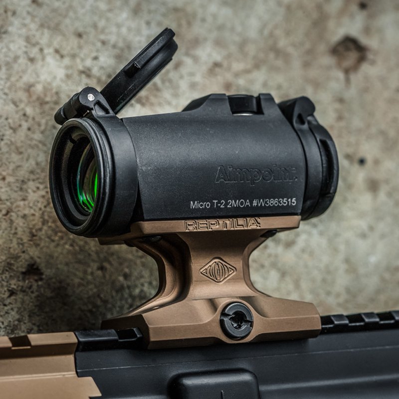 Reptilia DOT Mount for Aimpoint Micro Lower 1/3 39mm FDE Anodized