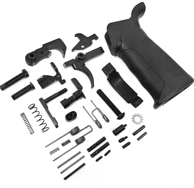 XTech Tactical ATG Enhanced AR-15 Lower Parts Kit Black