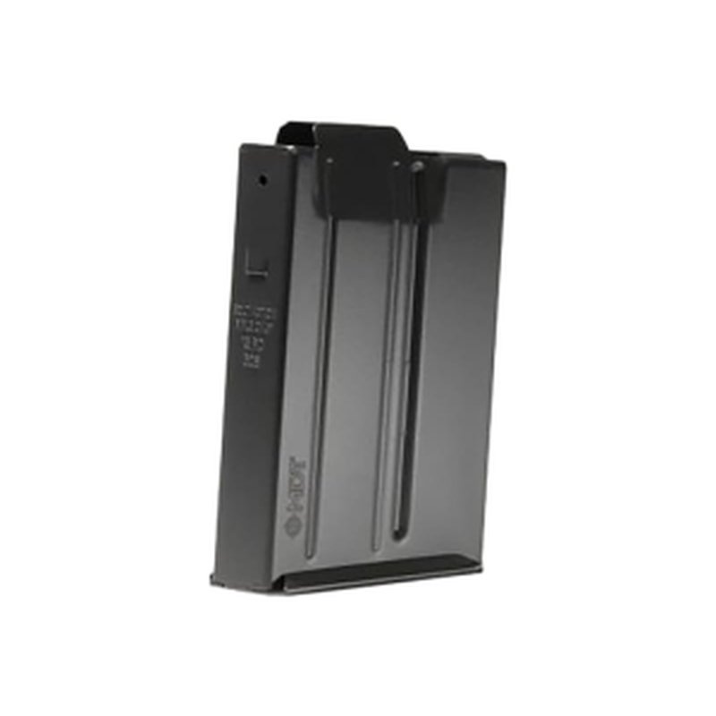 MDT 102922BLK Aics Magazine 12rd Extended 308/6.5 Creedmoor Short Action, Black Steel with Binder Plate