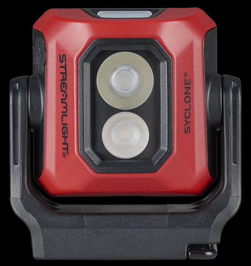 Streamlight Syclone Rechargeable Work Light with Spot and Flood LEDs 75–400 Lumens Magnetic Base 61510