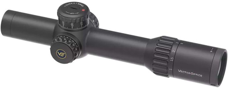 Vector Optics Continental x10 1-10x28 34mm Tube ED CTR Rifle Scope, First Focal Plane