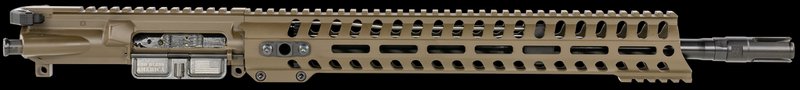 Patriot Ordnance Factory Minuteman AR-15 Complete Upper 16.5 Inch 5.56 NATO Black Nitride