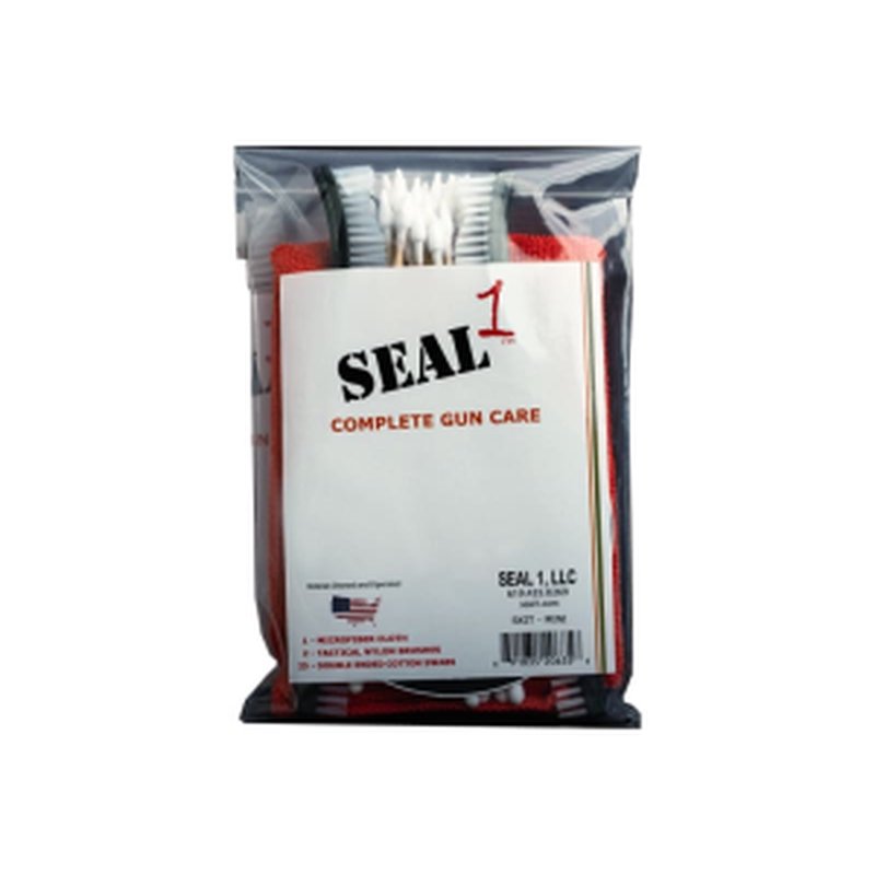 SEAL 1 SKIT-Mini cleaning kit compact range maintenance kit microfiber cloth cotton swabs nylon brushes