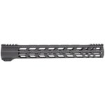 TACFIRE A.C.E. Low Profile M-Lok Handguard 15" Black Hardcoat Anodized Aluminum for 308 Win AR-10