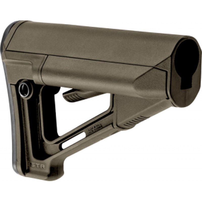 Magpul MAG470-ODG STR Carbine Stock OD Green Synthetic for AR-15, M16, M4 with Mil-Spec Tube (Tube Not Included)