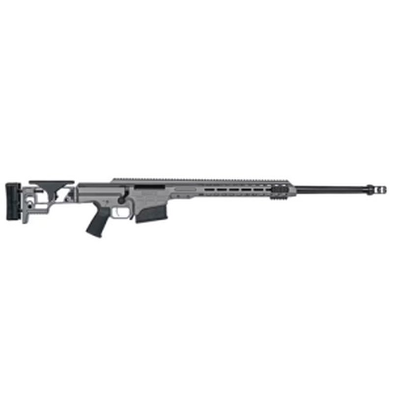 Barrett MRAD .338 Norma 26 in Bolt-Action Rifle, Tungsten Grey