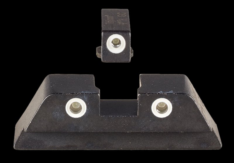Trijicon 600182 Bright & Tough Night Sight Set AR-15/M16 AR Platform Yellow Rear