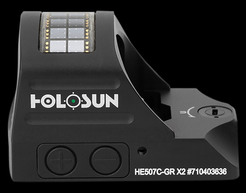 Holosun 507 Red Dot Sight 2 MOA Green Dot 1x
