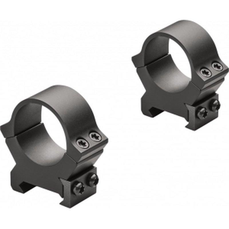 Leupold 174081 PRW2 Medium Scope Ring Set 1 in Tube Steel Matte Black