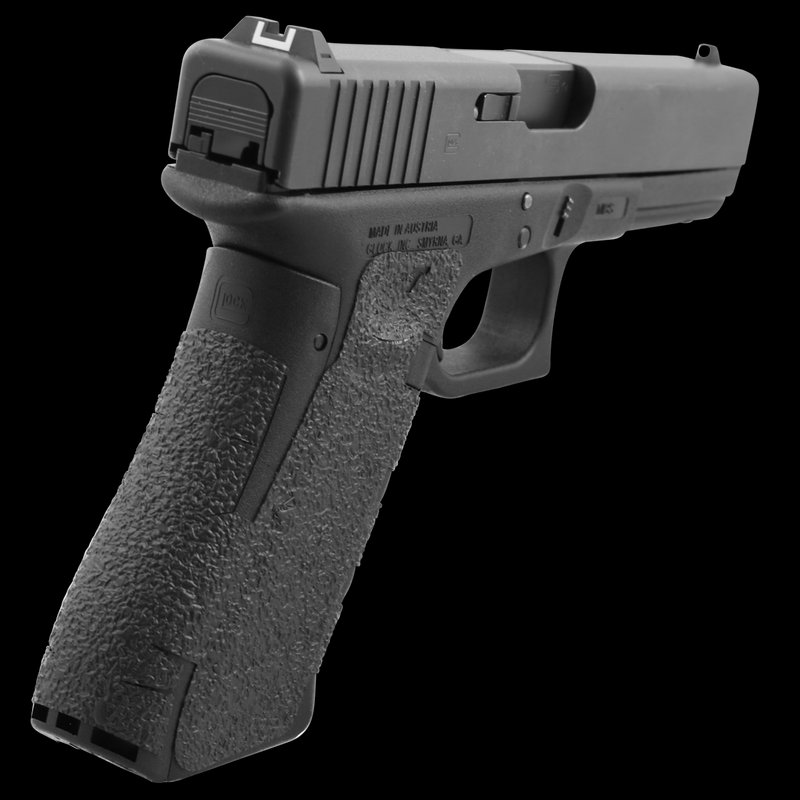 Talon Glock Gen5 Grip Wrap Textured Rubber Adhesive 19/23/25/32/38/44 Large Backstrap 384R