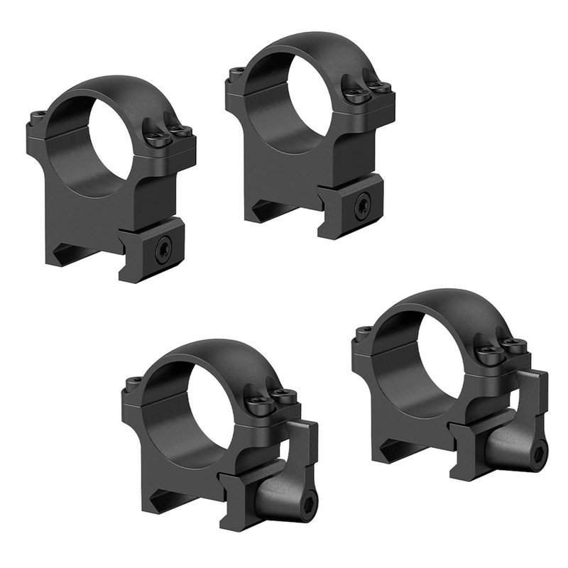 Vector Optics X-Accu Steel Scope Rings – 25.4mm and 30mm Steel Weaver Rings