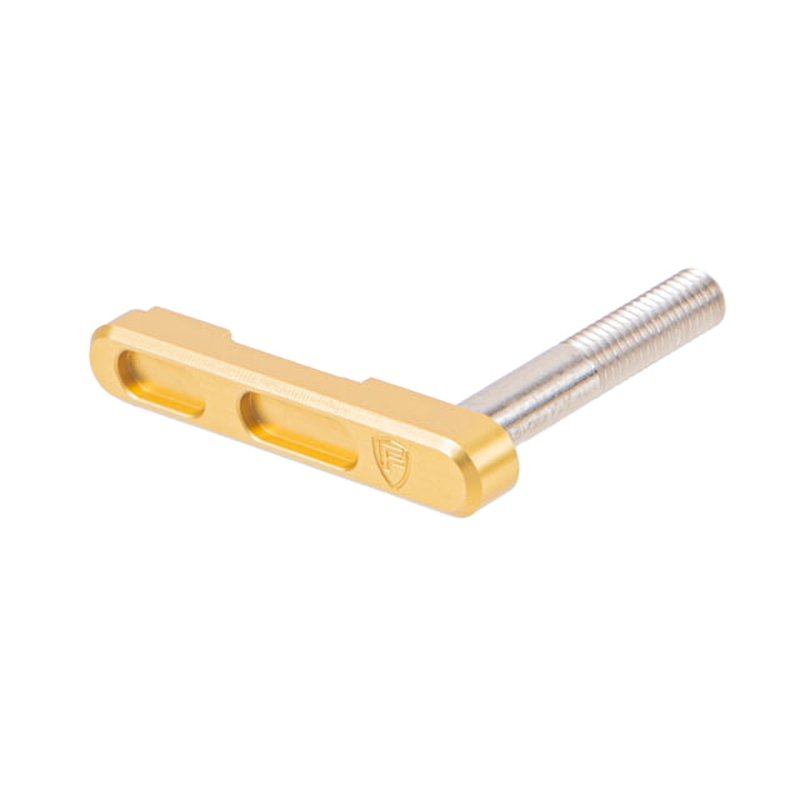 Fortis Manufacturing Magazine Catch Billet CNC 303 Stainless Hardcoat Anodized