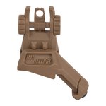 IMI Defense TRS Polymer Rear Flip Up Sight 45 Degrees Offset
