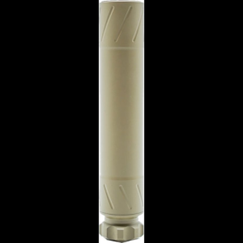 Banish Suppressors BANISH22 22 Cal Suppressor (BANISH 22) .22 Rimfire 1/2x28 Titanium Tan