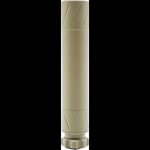 Banish Suppressors BANISH22 22 Cal Suppressor (BANISH 22) .22 Rimfire 1/2x28 Titanium Tan