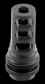 SilencerCo ASR 3-Port Muzzle Brake .30 Cal 1/2x28 Black AC1282