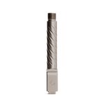 Ballistic Advantage Glock 19 Gen 3-5 threaded barrel 1/2x28 PVD light gray spiral fluted
