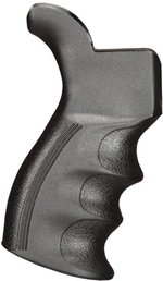 Advanced Technology Classic AR-15 Pistol Grip With Finger Grooves, Black - ARA3200