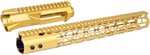 Guntec USA AR-15 Stripped Billet Upper Receiver 15 in Air Lite Series M-LOK Handguard Combo Set