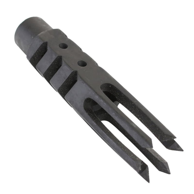 Tiger Rock Zombie Slayer Muzzle Brake Jam Nut Incl. AR-10/LR-308 4in Black Small